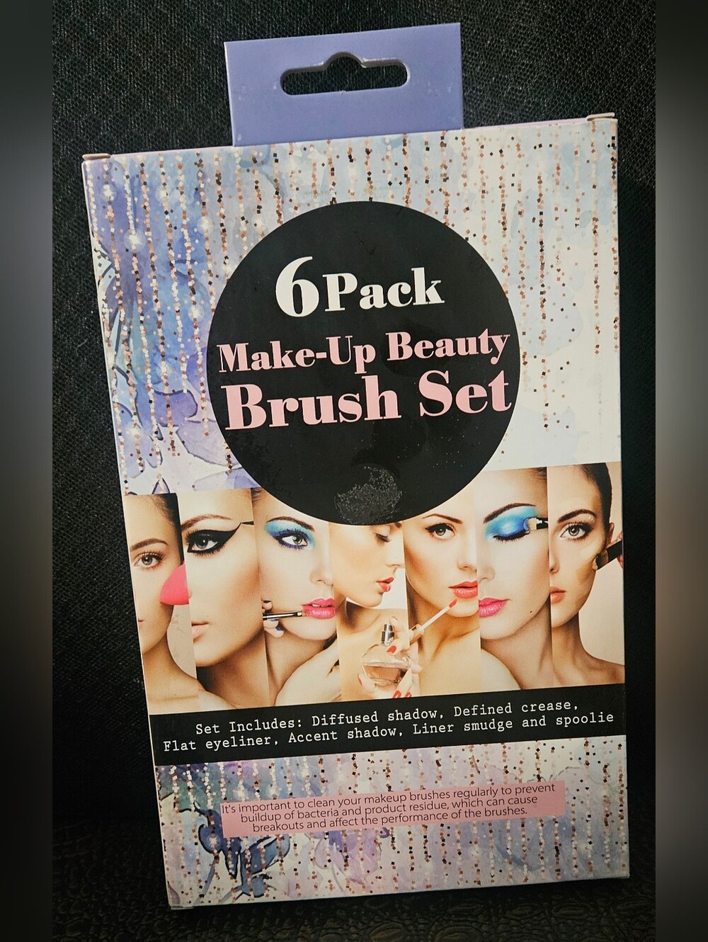6-Pack Make-Up Beauty Brush Set - NEW - Picture 2 of 2